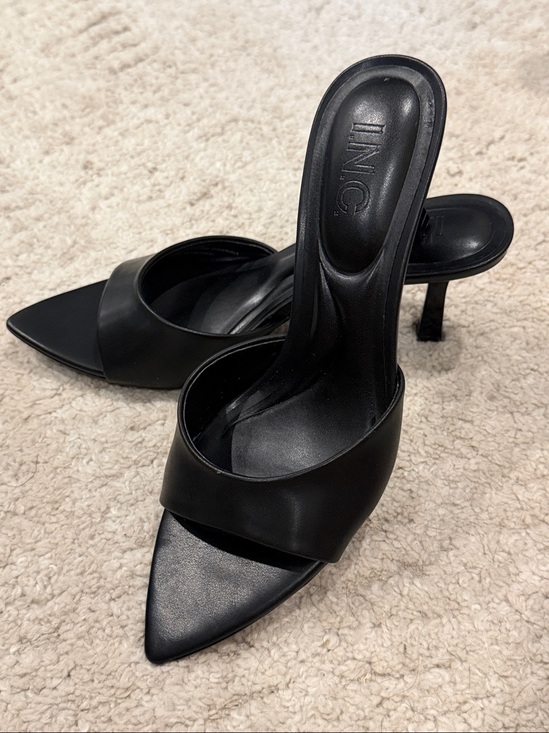 INC International Concepts Basaariaf 2 3/4” heel in Black Beauty Color size 6.5 main image 3
